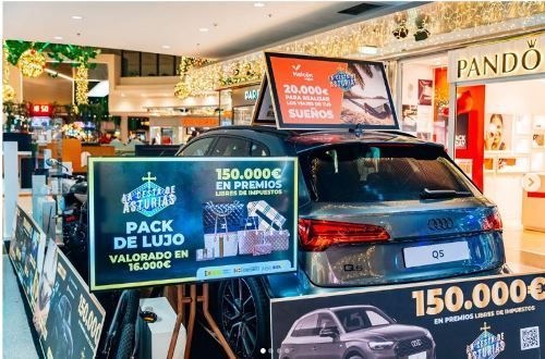 ¿Qué harías si te tocara un premio valorado en 150.000€ con un coche todoterreno, lingotes de oro, bolsos de lujo, viajes o todos los productos de Apple?